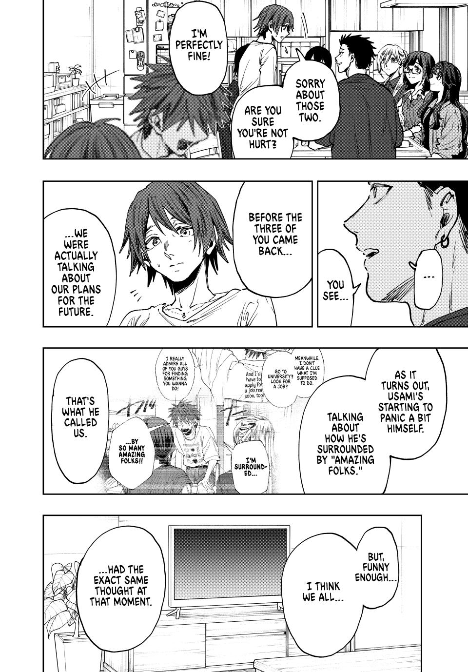 Kaoru Hana wa Rin to Saku chapter 133 page 14