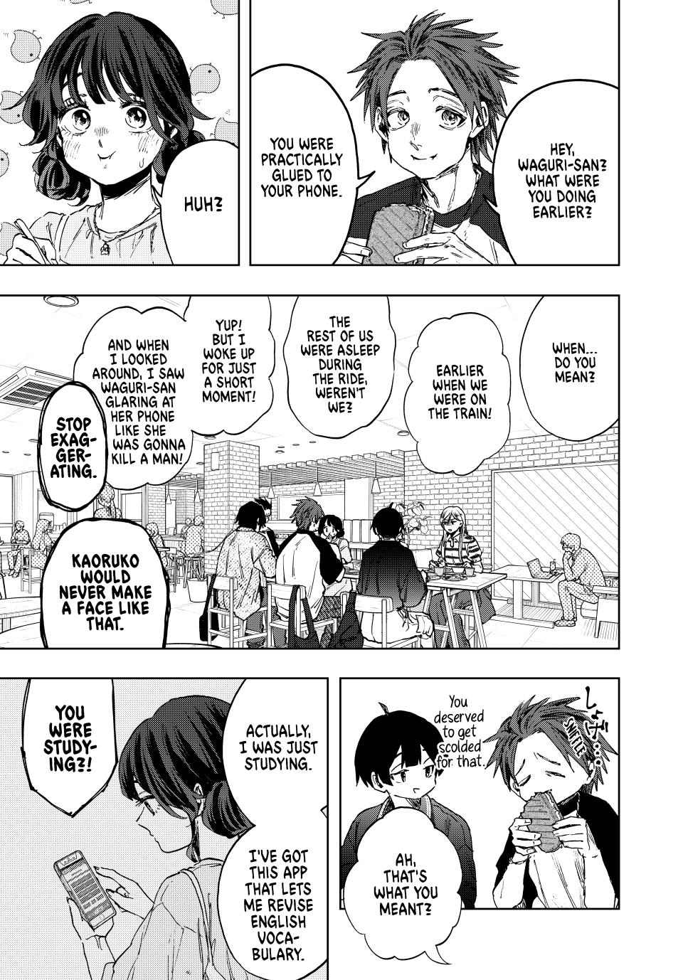 Kaoru Hana wa Rin to Saku chapter 136 page 13