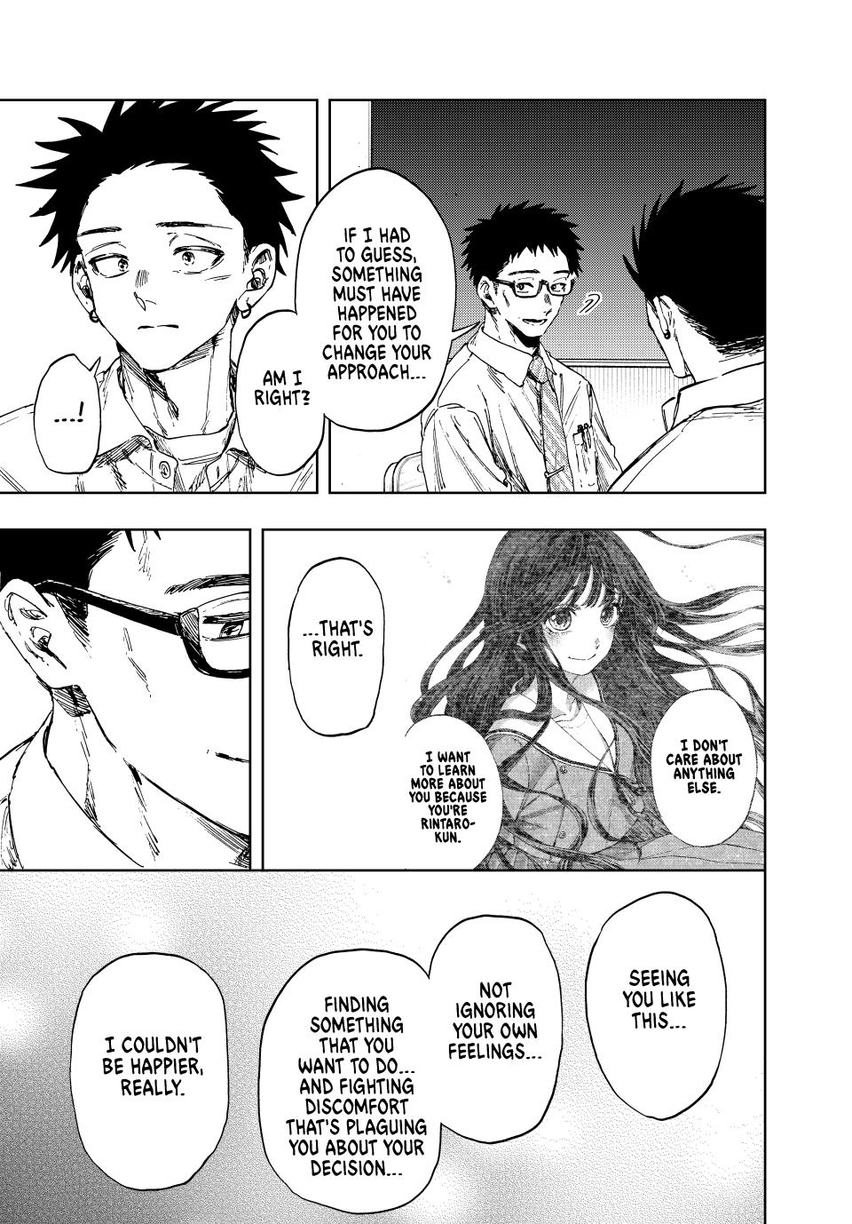 Kaoru Hana wa Rin to Saku chapter 143 page 13