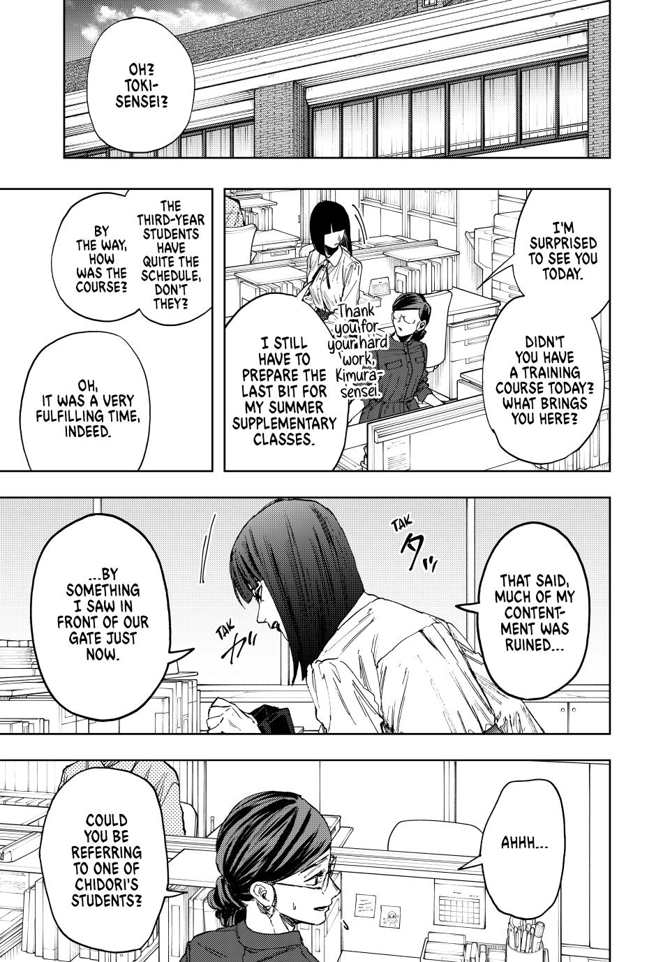 Kaoru Hana wa Rin to Saku chapter 144 page 5