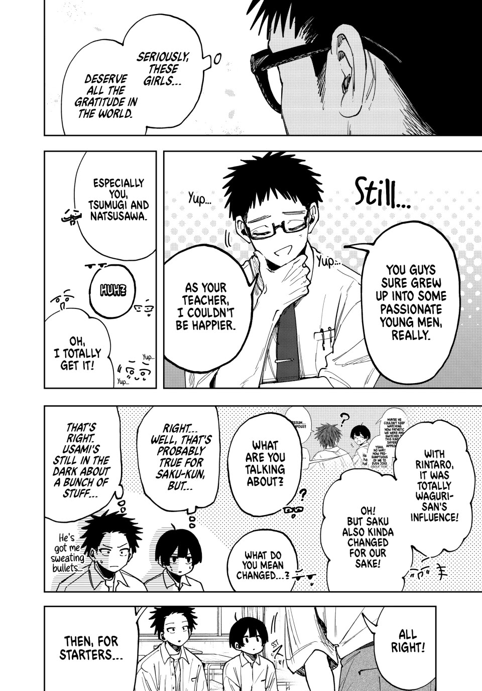 Kaoru Hana wa Rin to Saku chapter 164 page 16