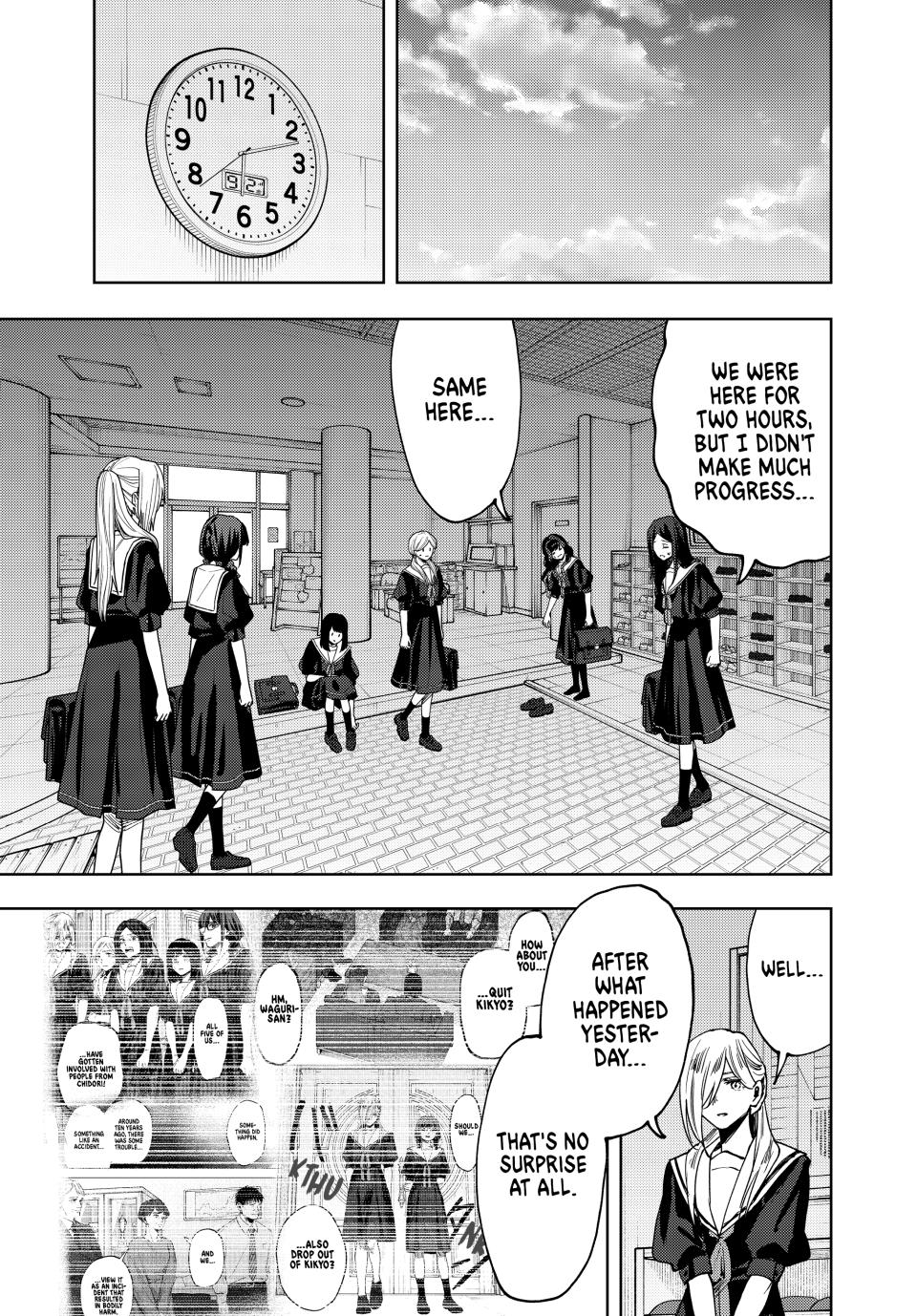 Kaoru Hana wa Rin to Saku chapter 165 page 3
