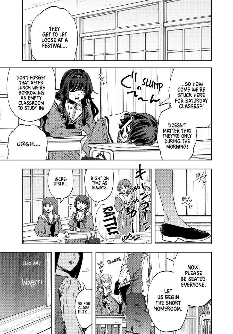 Kaoru Hana wa Rin to Saku chapter 187 page 3