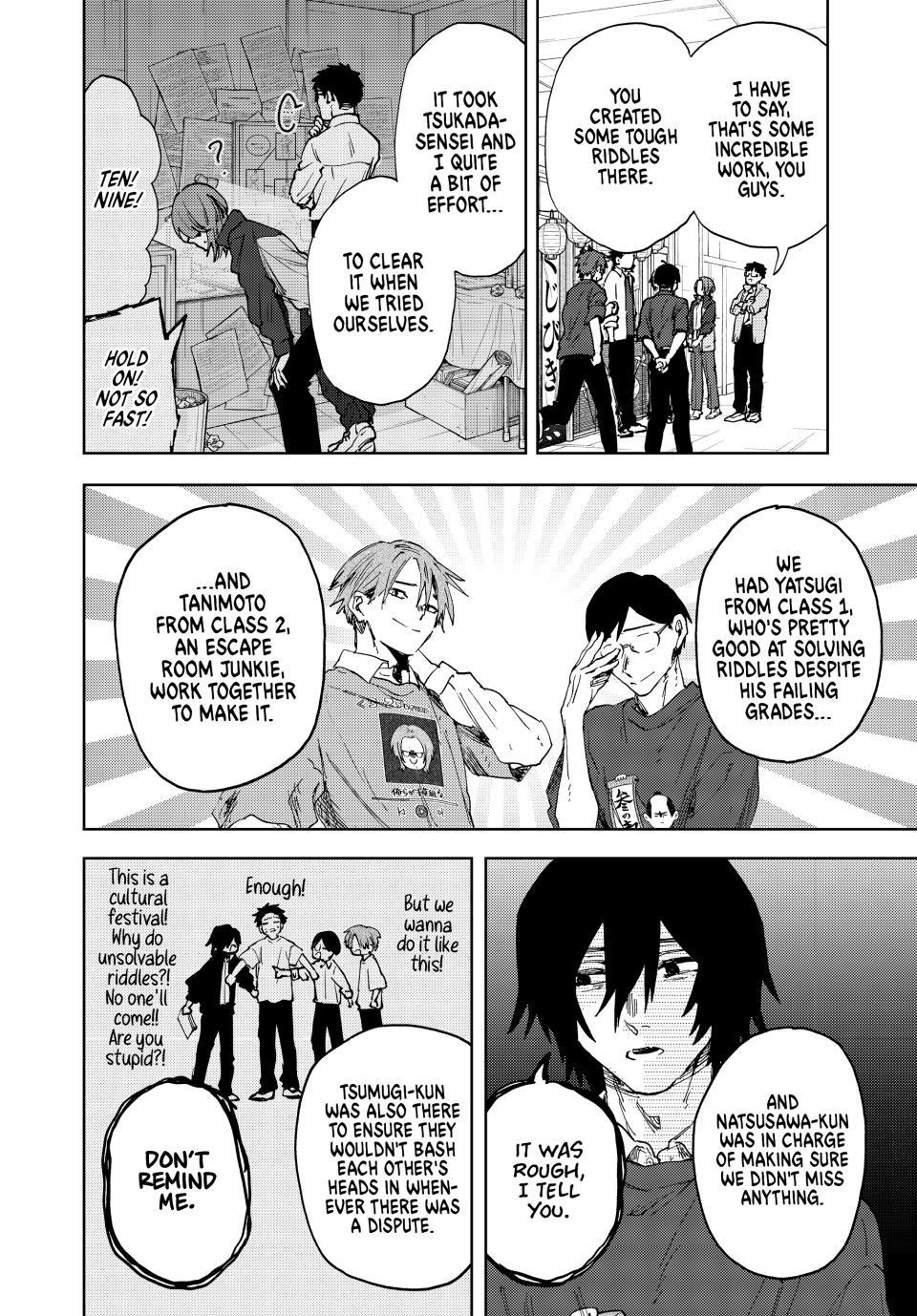 Kaoru Hana wa Rin to Saku chapter 187 page 8