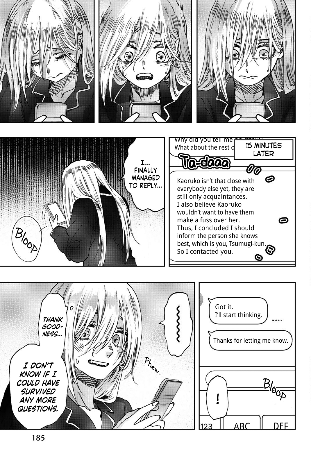 Kaoru Hana wa Rin to Saku chapter 27.5 page 6