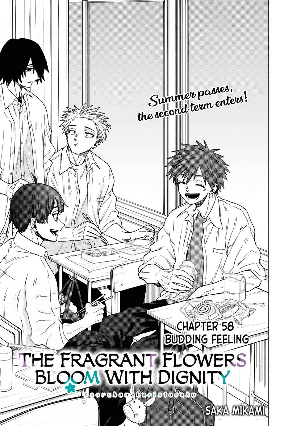 Kaoru Hana wa Rin to Saku chapter 58 page 2