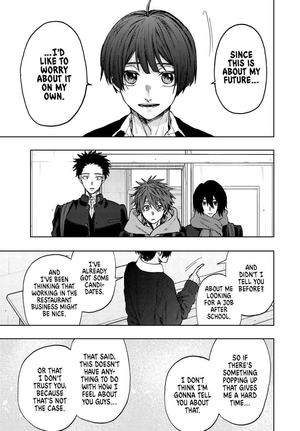 Kaoru Hana wa Rin to Saku chapter 90 page 9