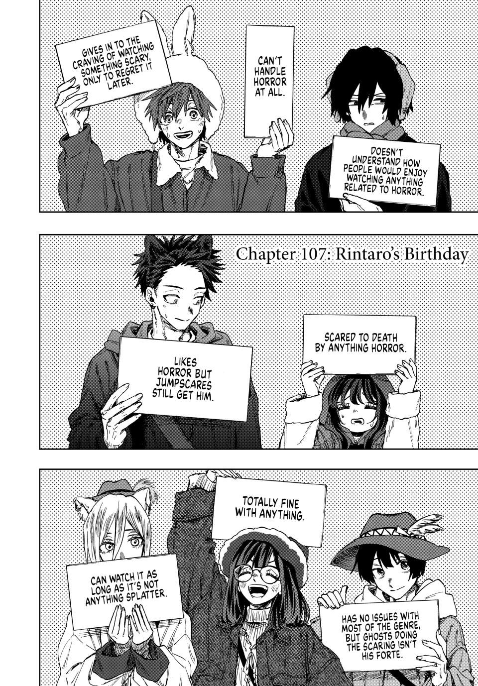 Kaoru Hana wa Rin to Saku chapter 107 page 2