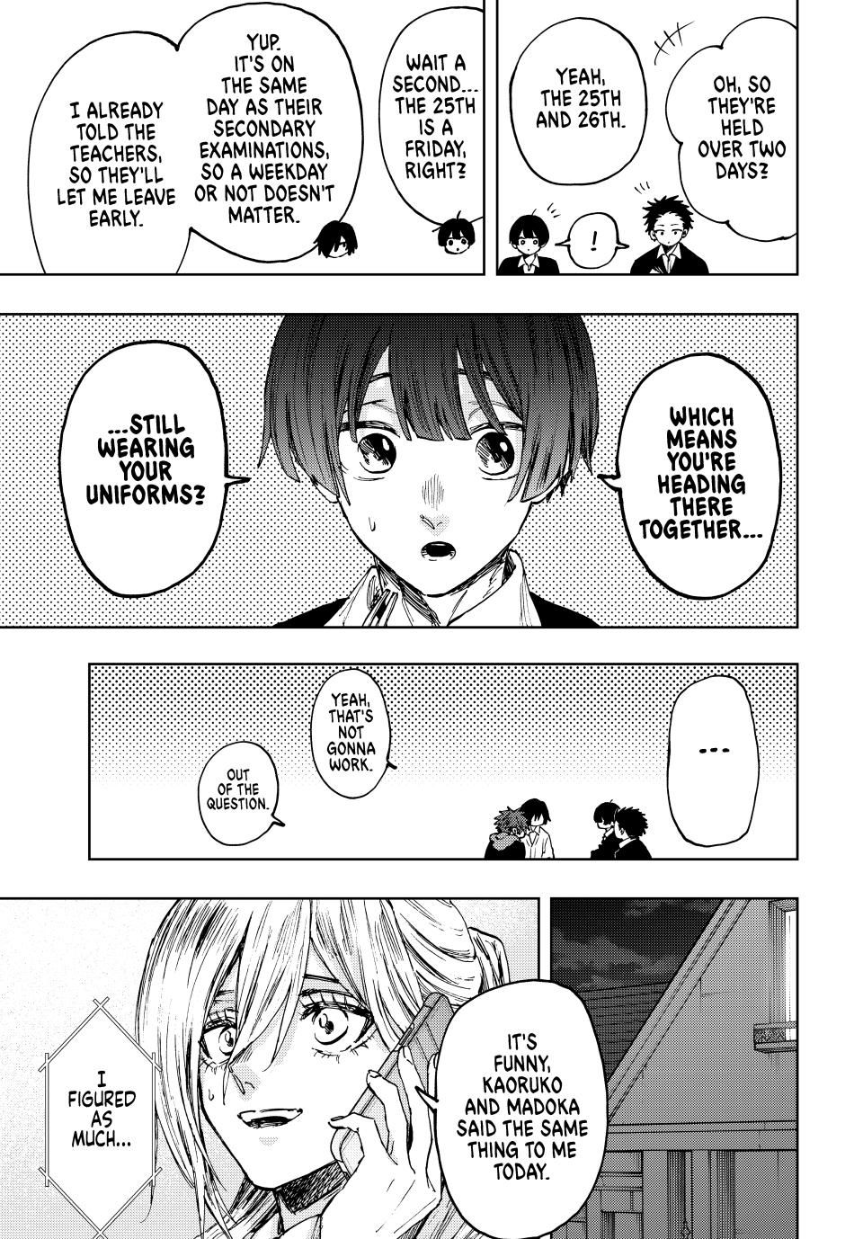 Kaoru Hana wa Rin to Saku chapter 112 page 9