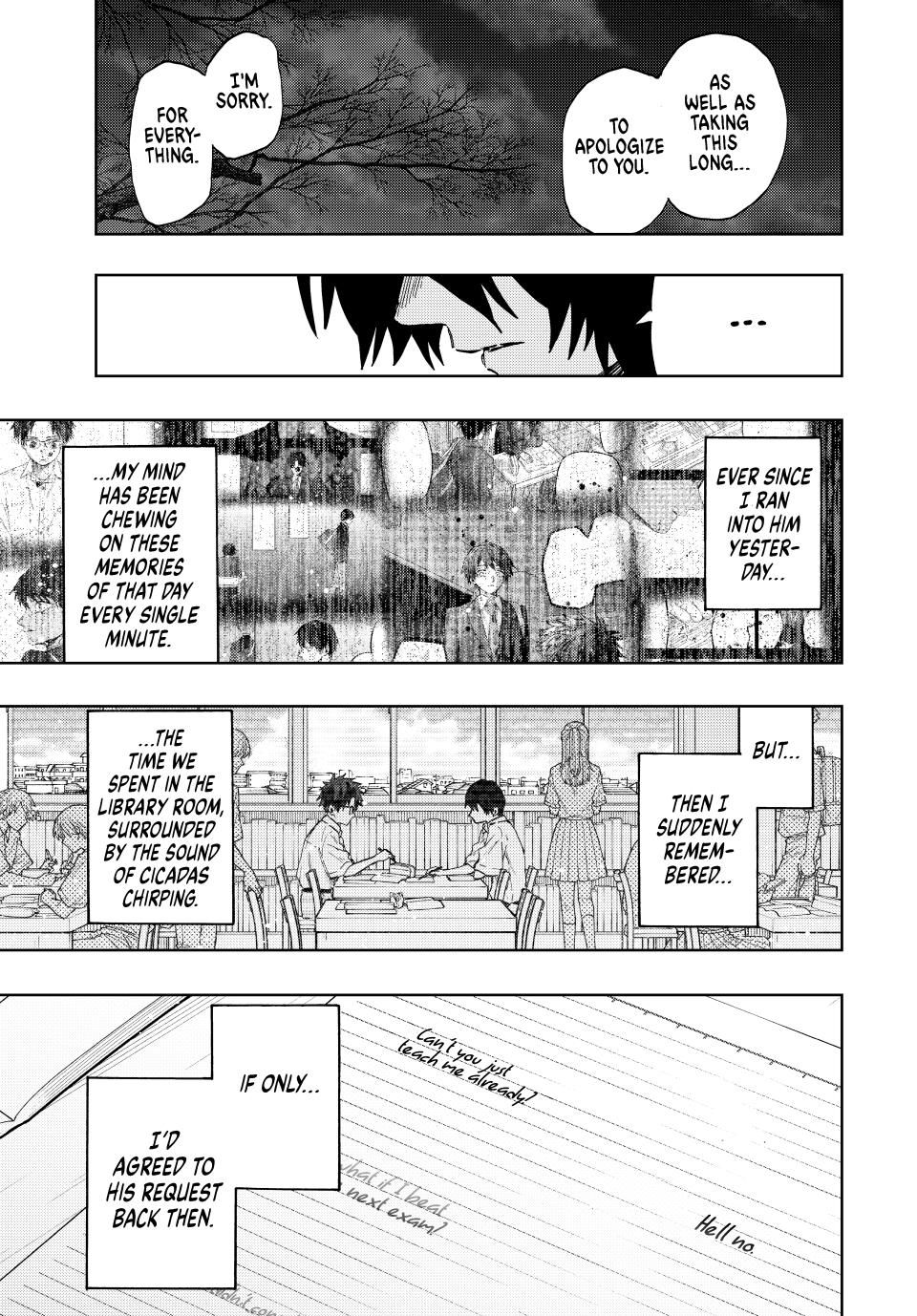 Kaoru Hana wa Rin to Saku chapter 114 page 9