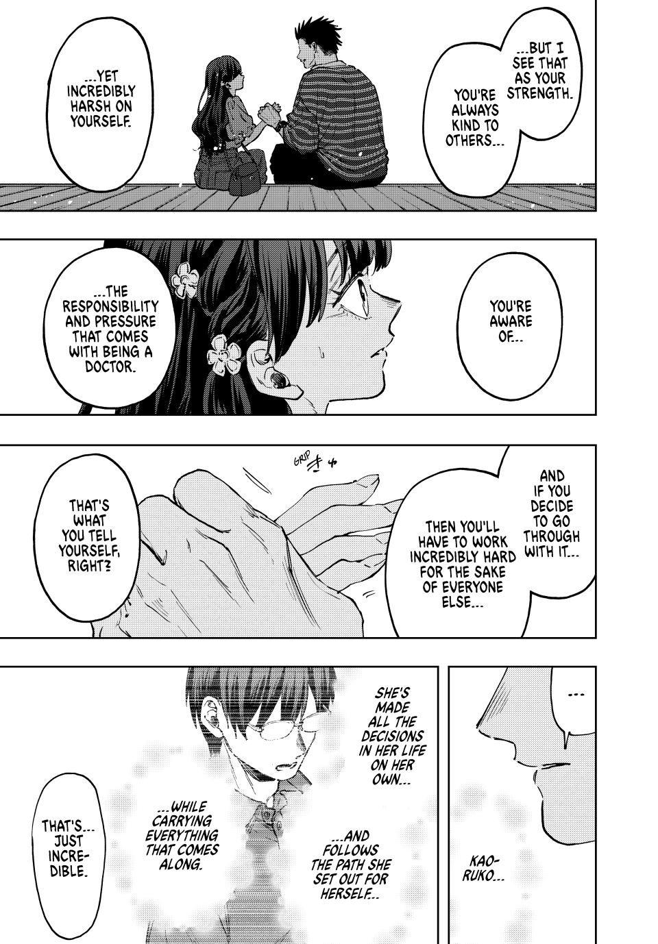 Kaoru Hana wa Rin to Saku chapter 130 page 7