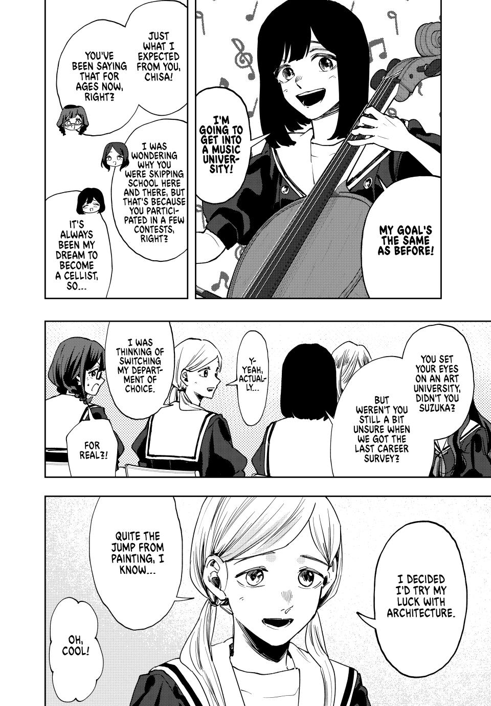Kaoru Hana wa Rin to Saku chapter 132 page 4