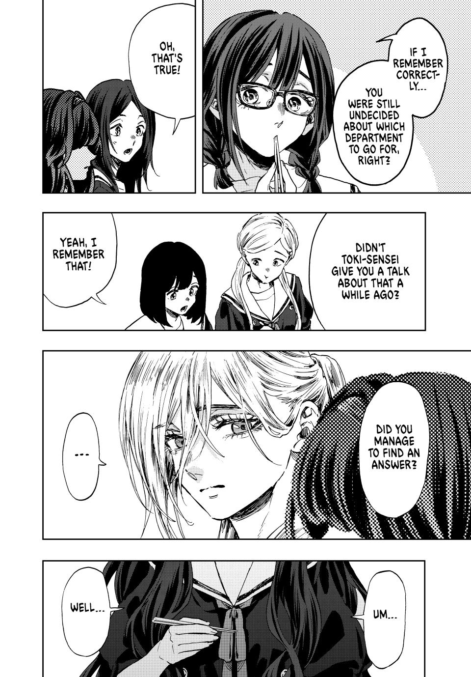 Kaoru Hana wa Rin to Saku chapter 132 page 8