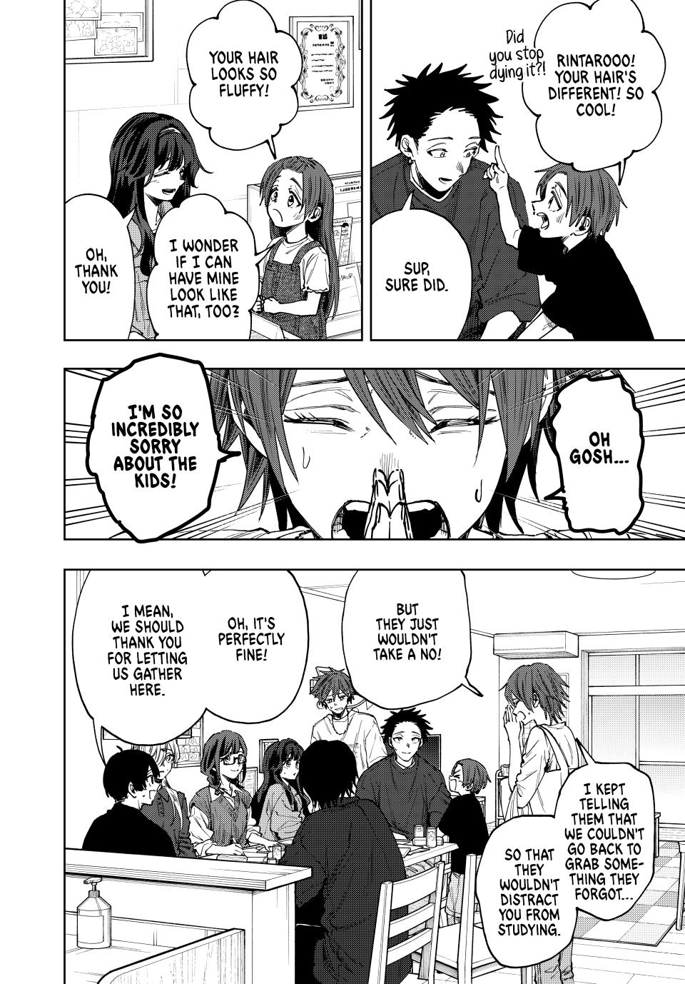 Kaoru Hana wa Rin to Saku chapter 133 page 2