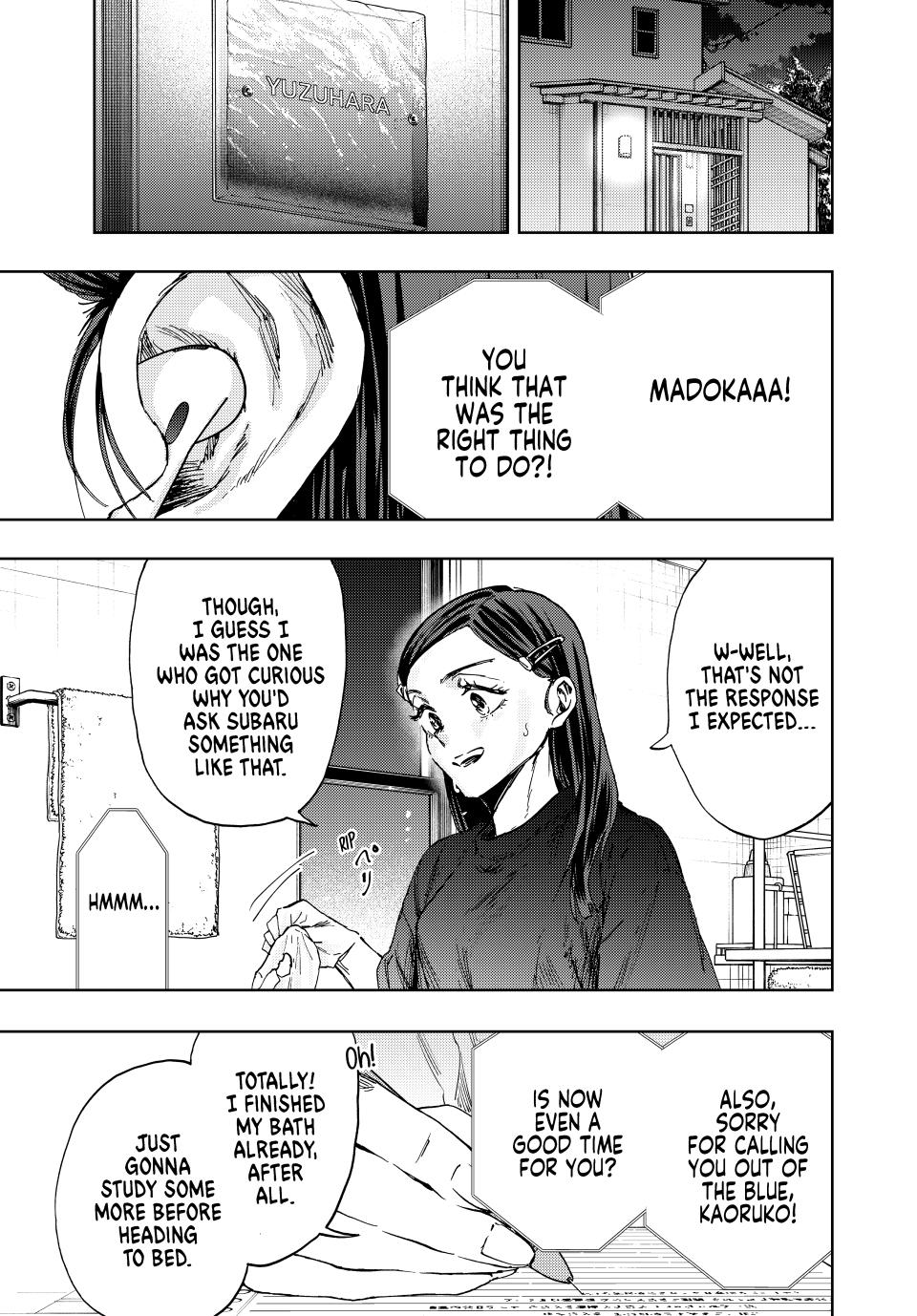 Kaoru Hana wa Rin to Saku chapter 139 page 17