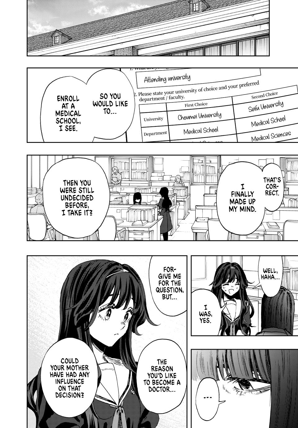 Kaoru Hana wa Rin to Saku chapter 140 page 2