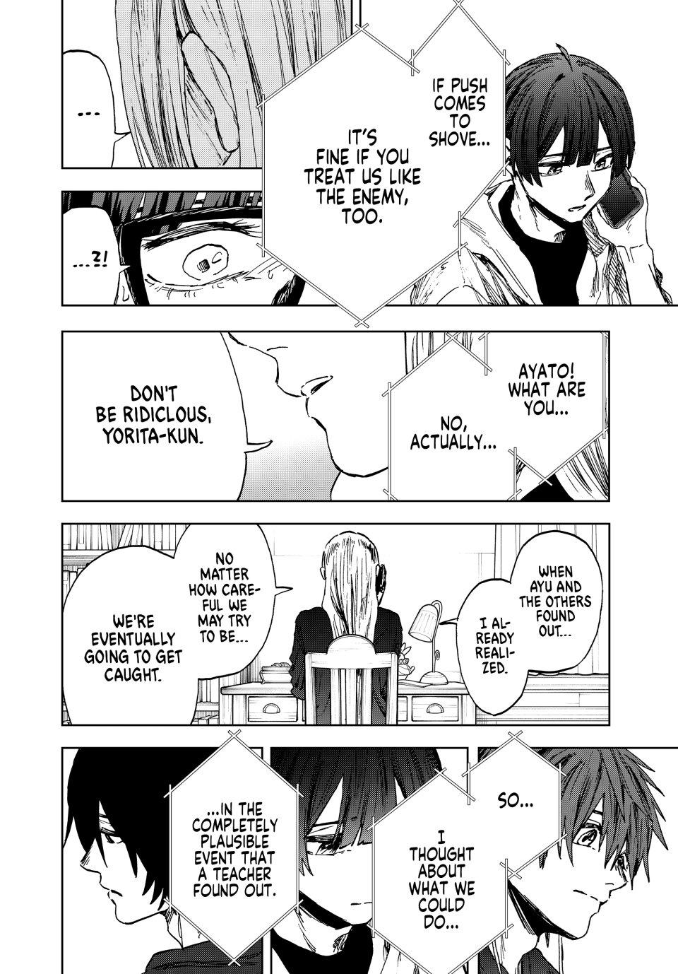 Kaoru Hana wa Rin to Saku chapter 159 page 20