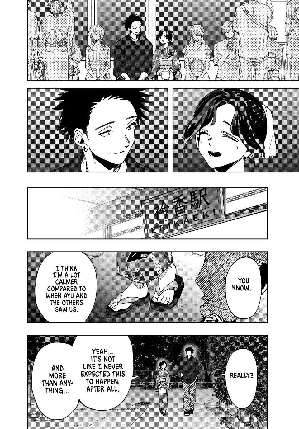 Kaoru Hana wa Rin to Saku chapter 160 page 12