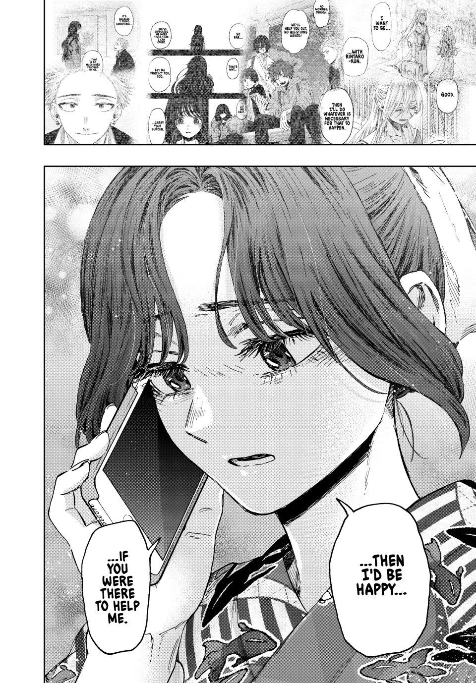 Kaoru Hana wa Rin to Saku chapter 160 page 8