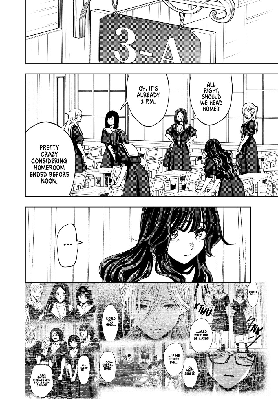 Kaoru Hana wa Rin to Saku chapter 163 page 2
