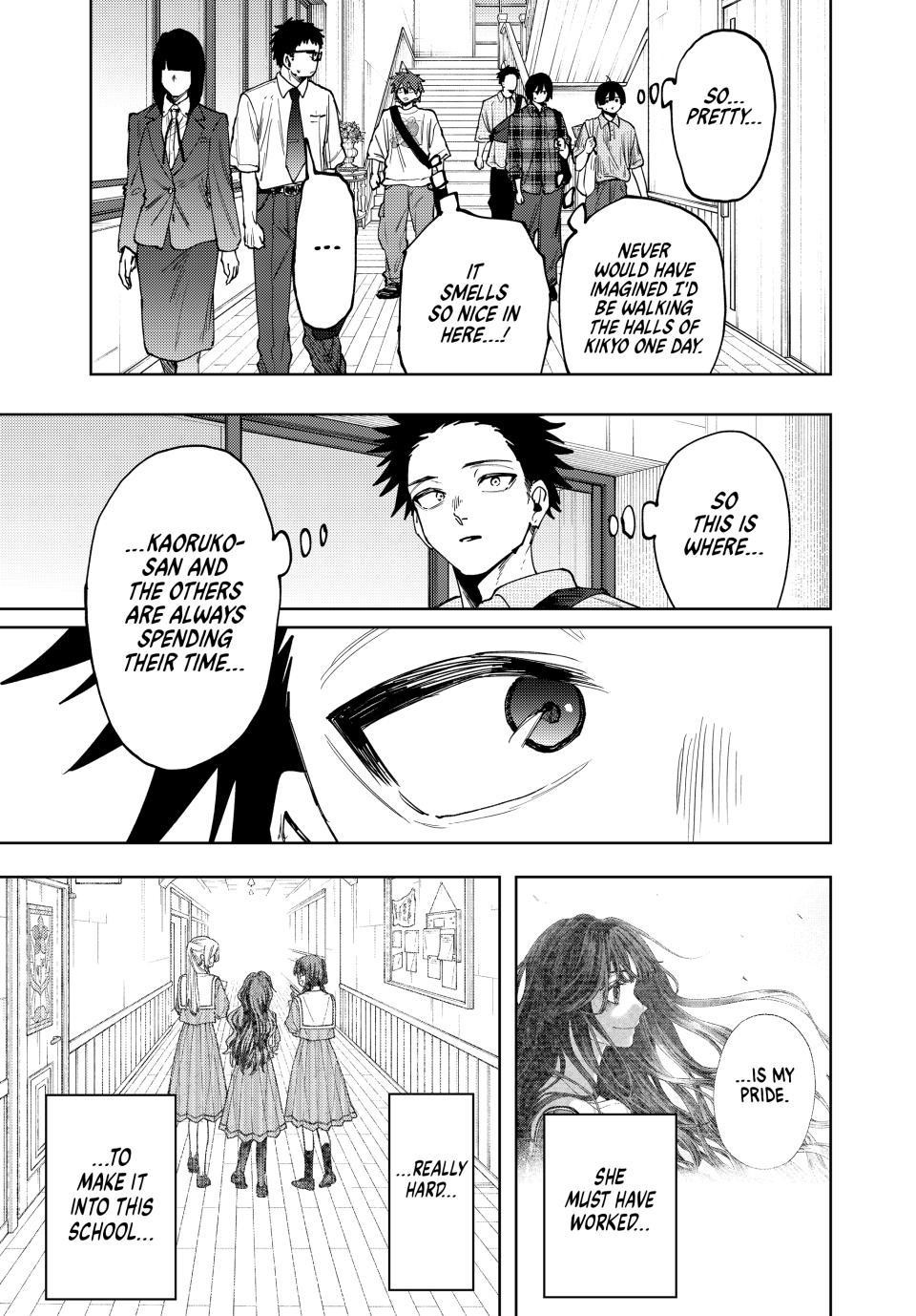 Kaoru Hana wa Rin to Saku chapter 169 page 17