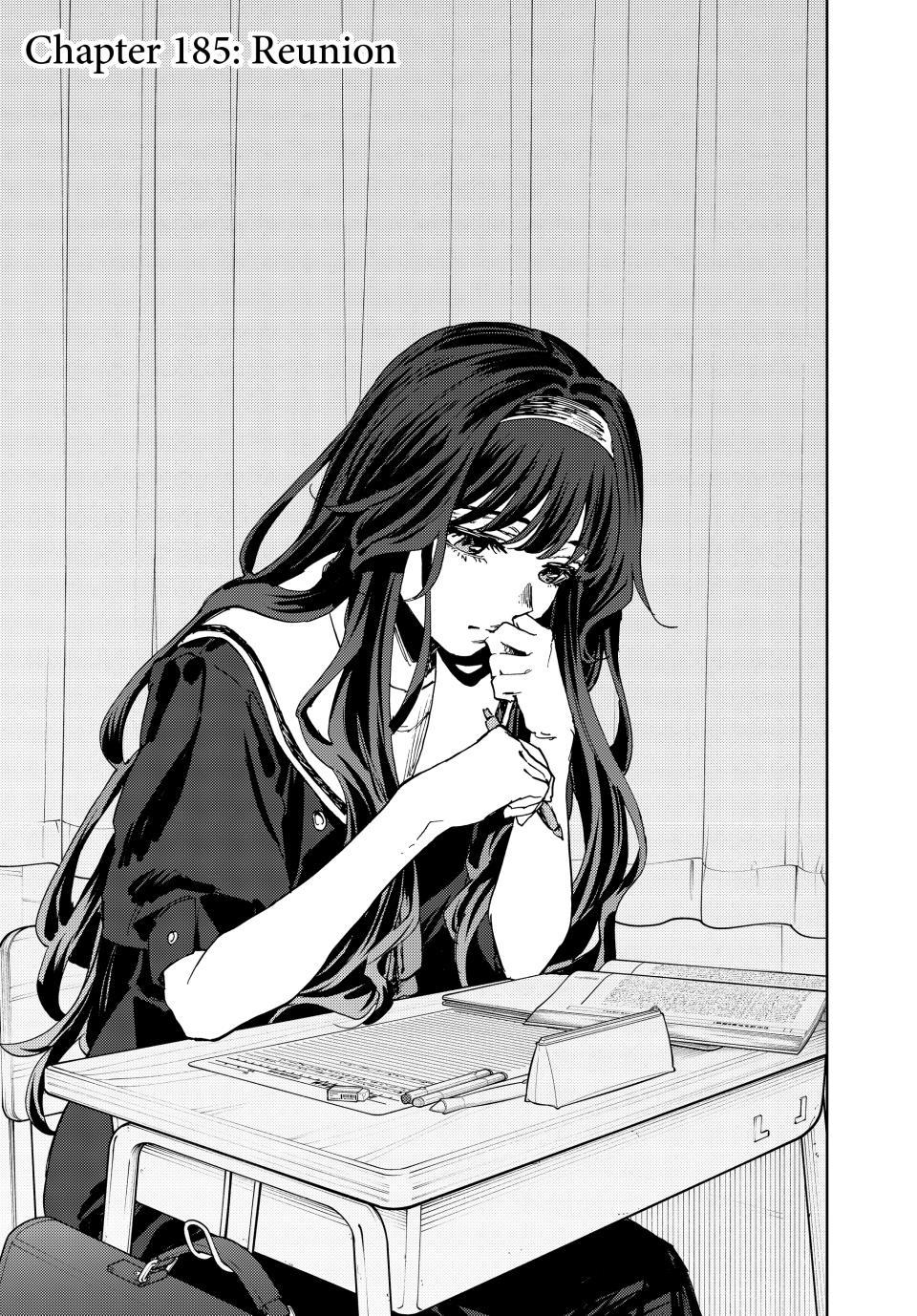 Kaoru Hana wa Rin to Saku chapter 185 page 1