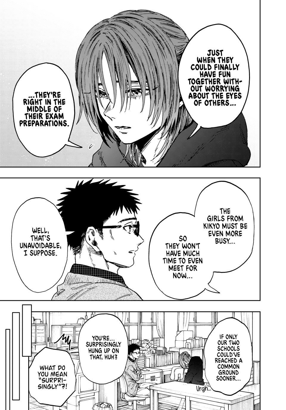 Kaoru Hana wa Rin to Saku chapter 190 page 7
