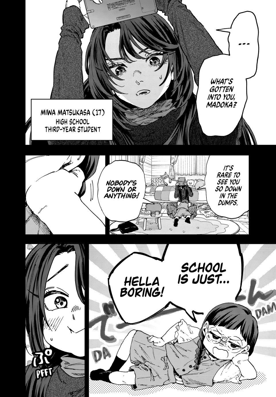 Kaoru Hana wa Rin to Saku chapter 195 page 8