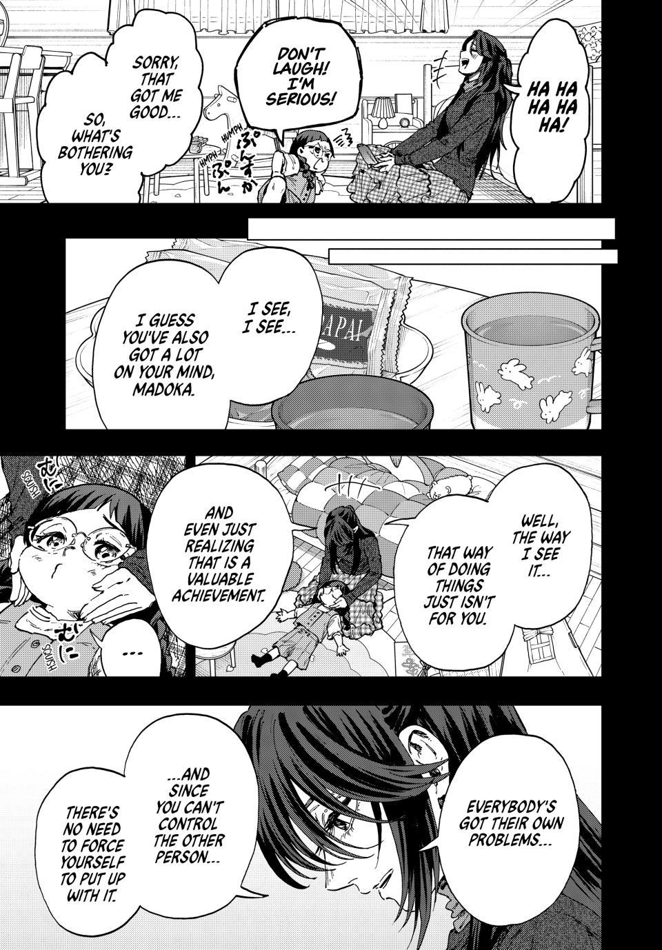 Kaoru Hana wa Rin to Saku chapter 195 page 9