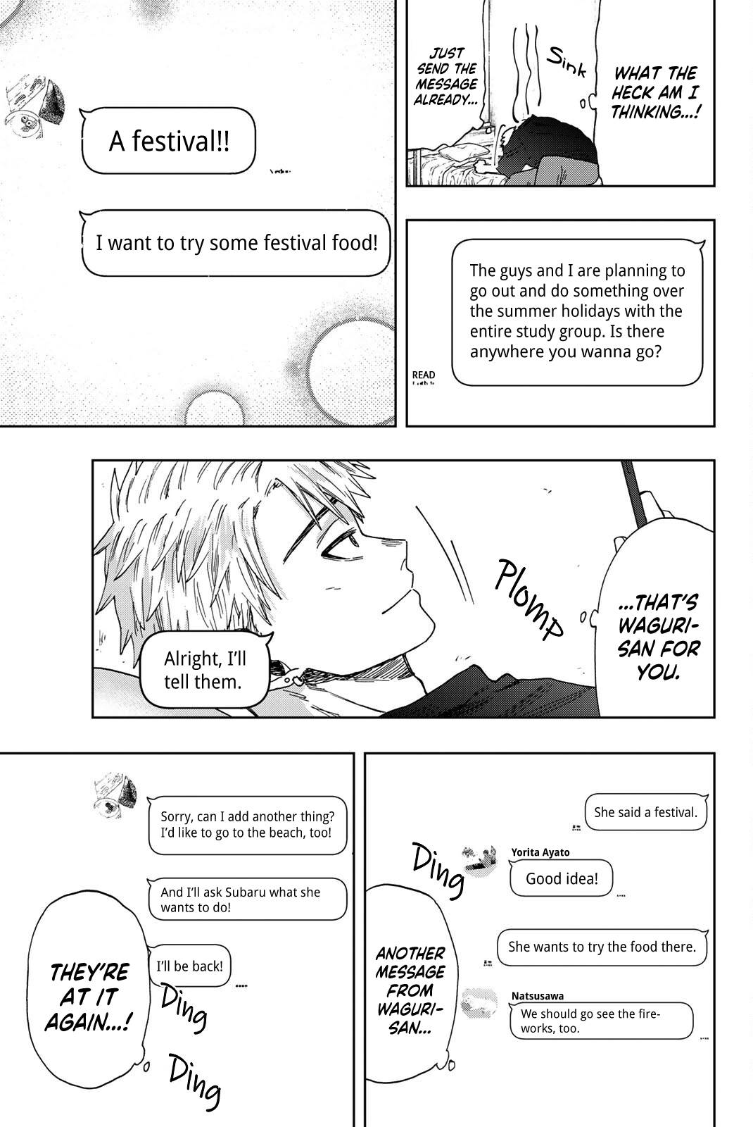 Kaoru Hana wa Rin to Saku chapter 27 page 12
