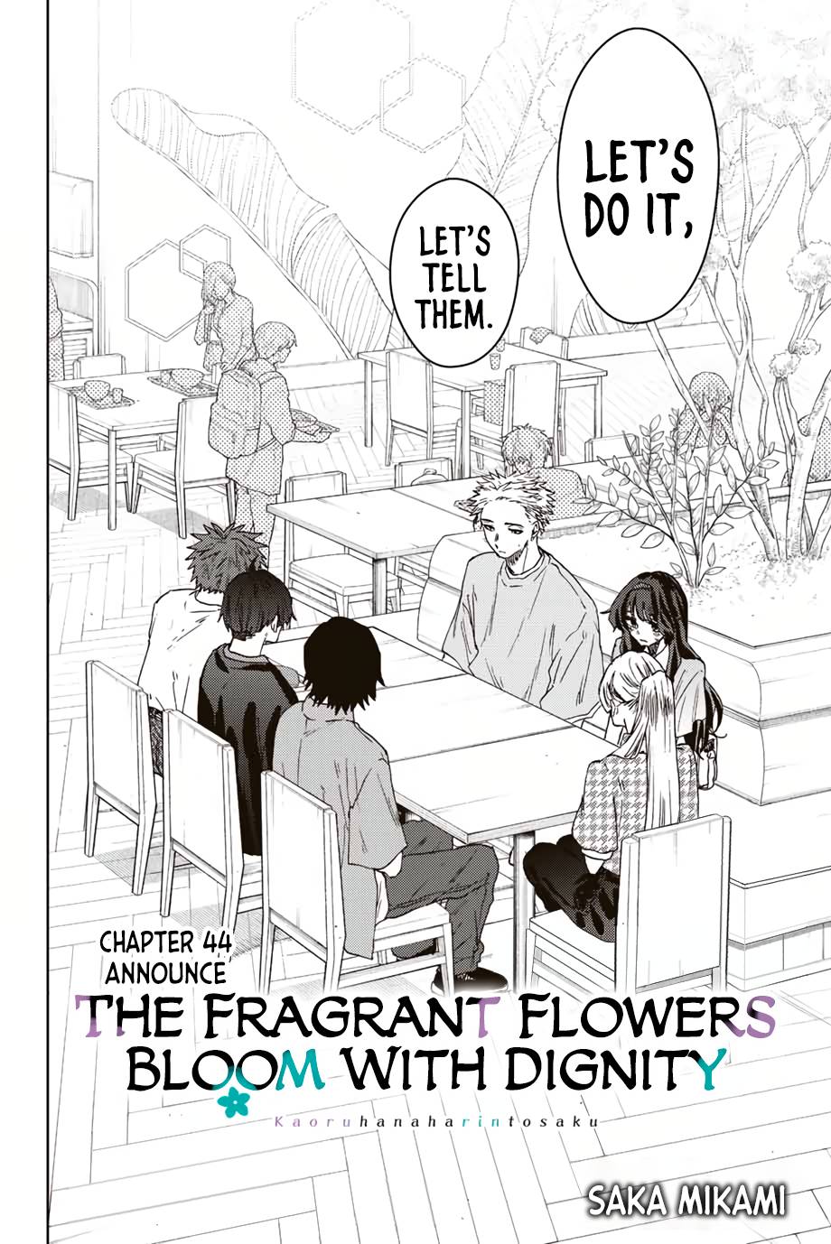 Kaoru Hana wa Rin to Saku chapter 44 page 5