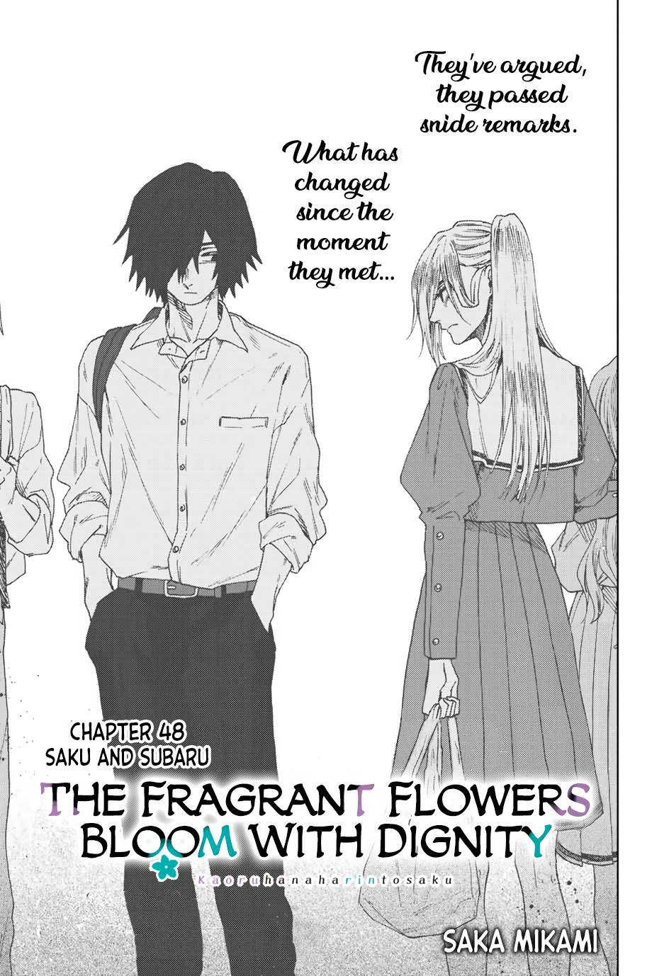 Kaoru Hana wa Rin to Saku chapter 48 page 2
