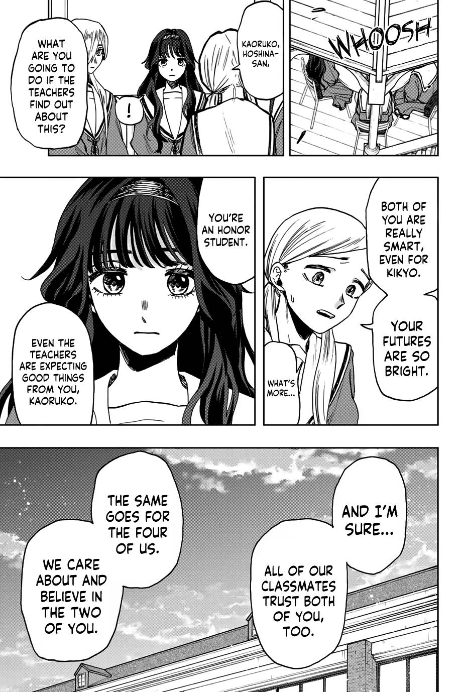 Kaoru Hana wa Rin to Saku chapter 60 page 14