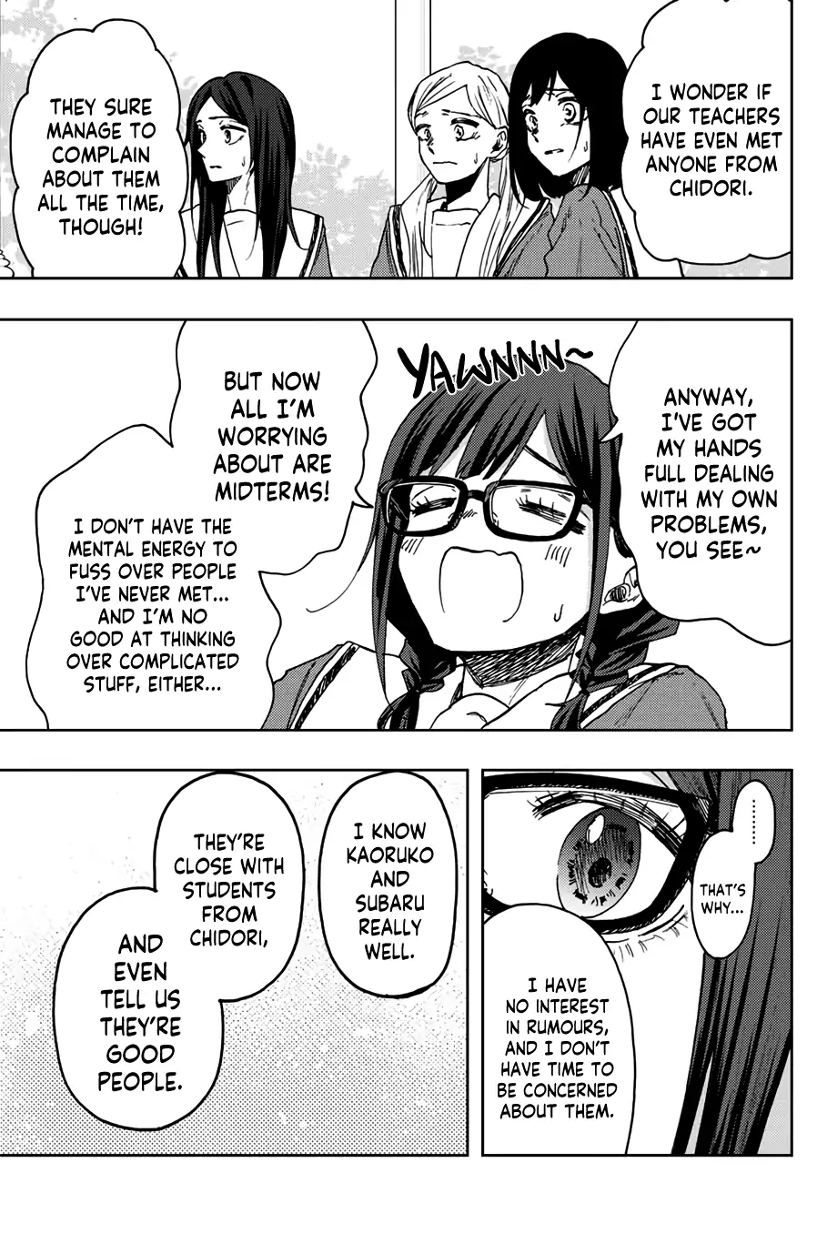 Kaoru Hana wa Rin to Saku chapter 61 page 8