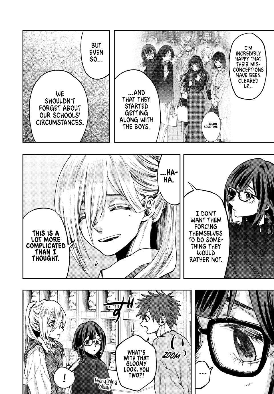 Kaoru Hana wa Rin to Saku chapter 77 page 7