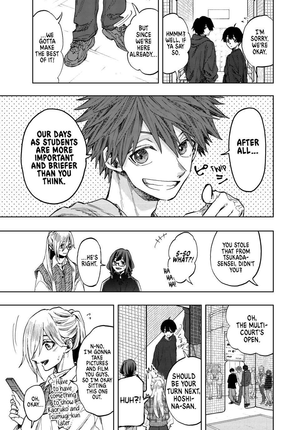 Kaoru Hana wa Rin to Saku chapter 77 page 8