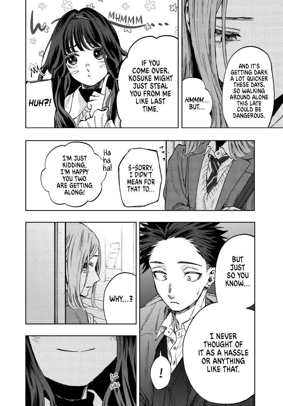Kaoru Hana wa Rin to Saku chapter 87 page 4