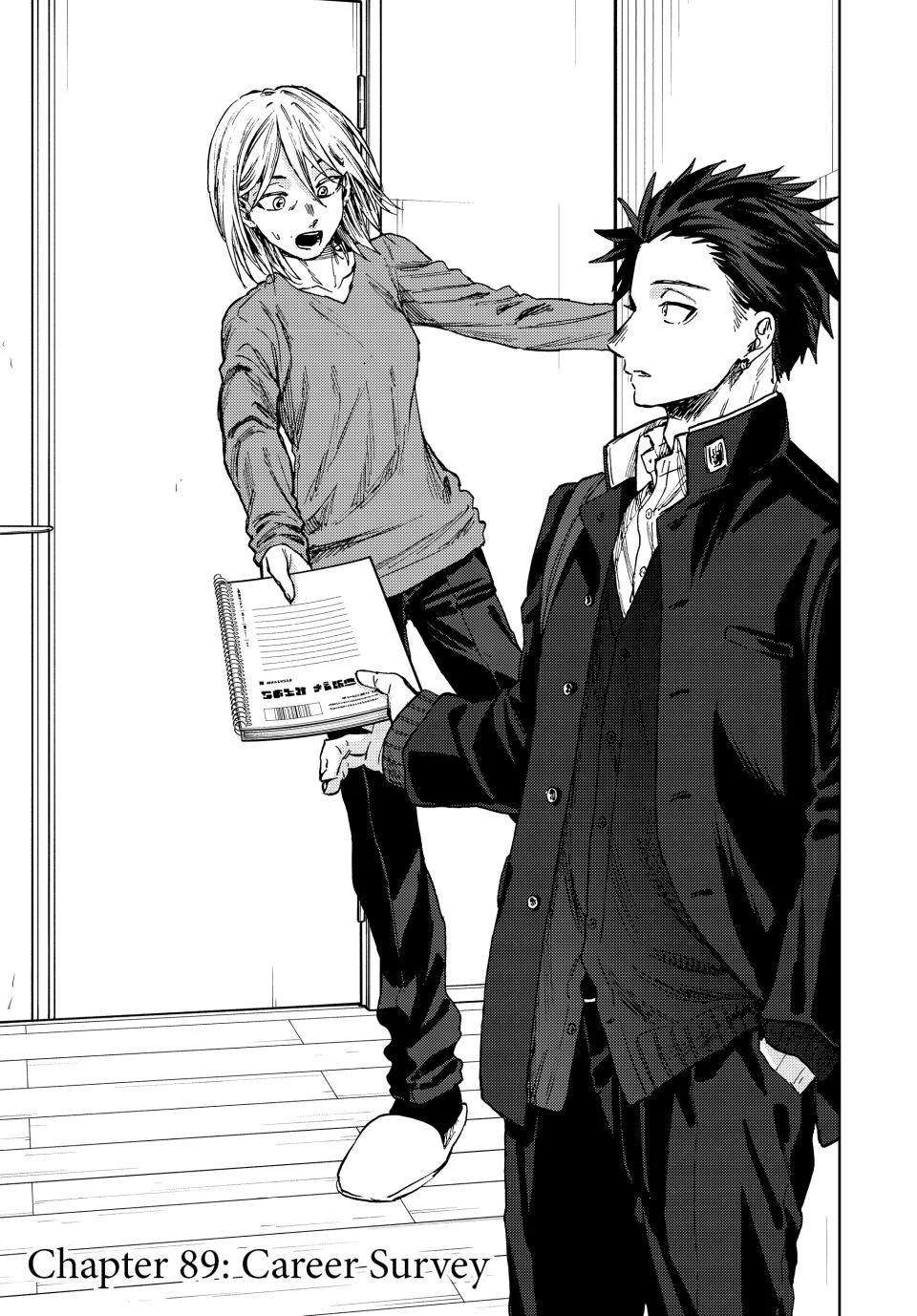 Kaoru Hana wa Rin to Saku chapter 89 page 1