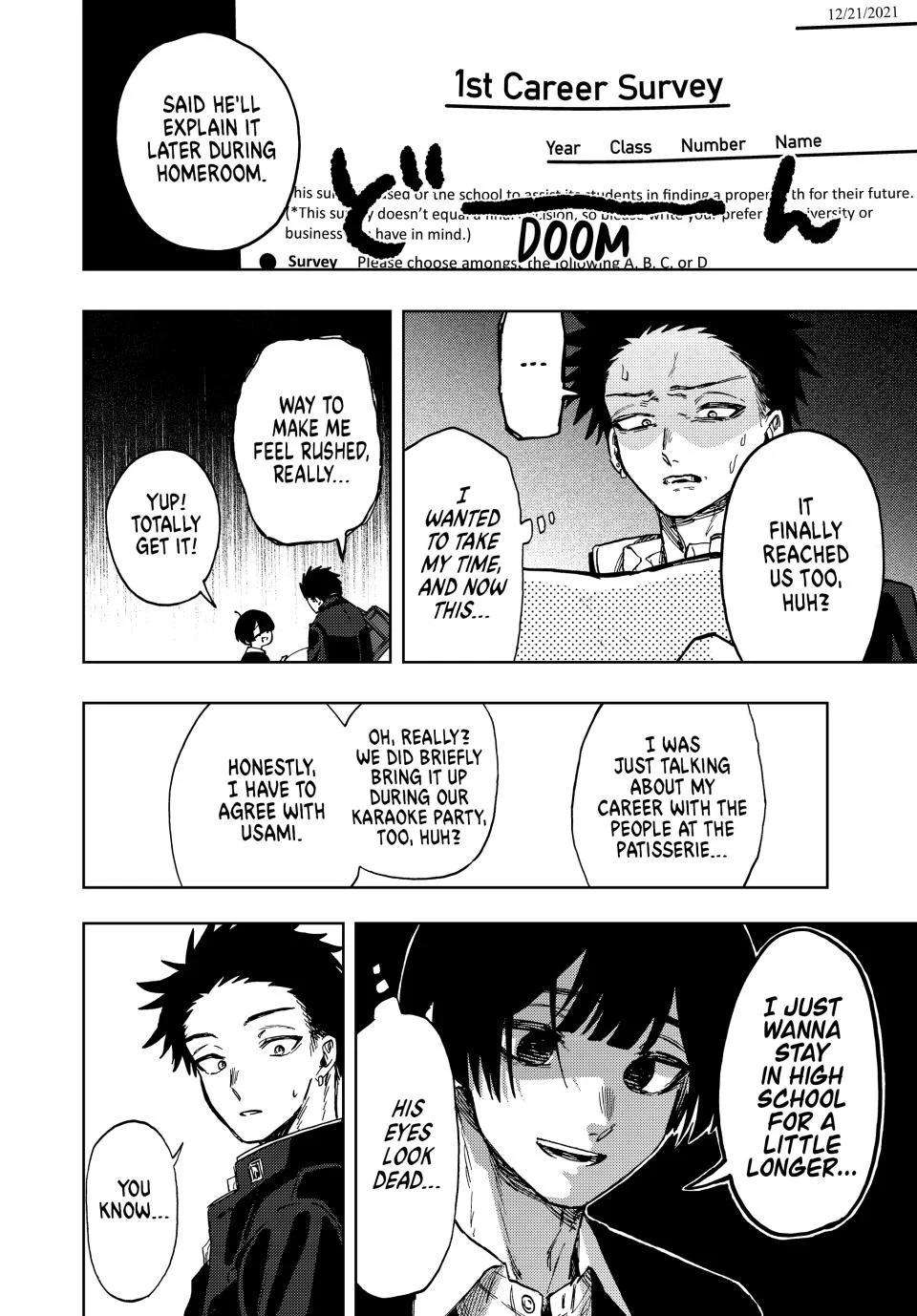 Kaoru Hana wa Rin to Saku chapter 89 page 12