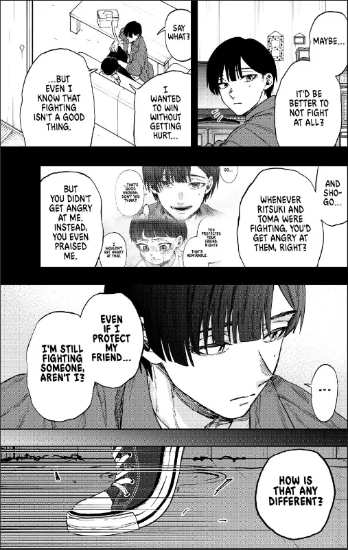 Kaoru Hana wa Rin to Saku chapter 95 page 1