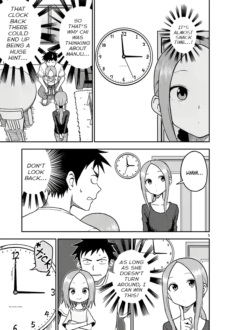 Karakai Jouzu no (Moto) Takagi-san chapter 107 page 5