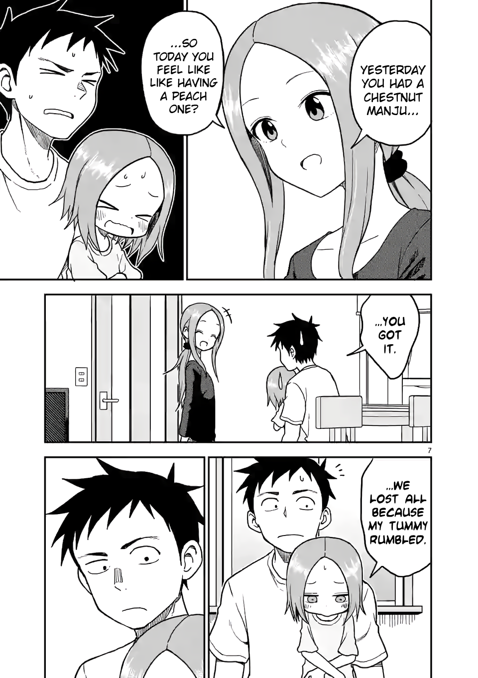 Karakai Jouzu no (Moto) Takagi-san chapter 107 page 7