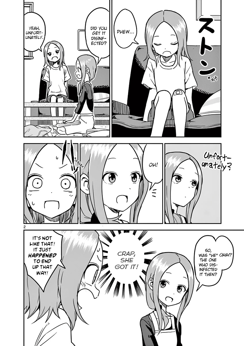 Karakai Jouzu no (Moto) Takagi-san chapter 117.5 page 2