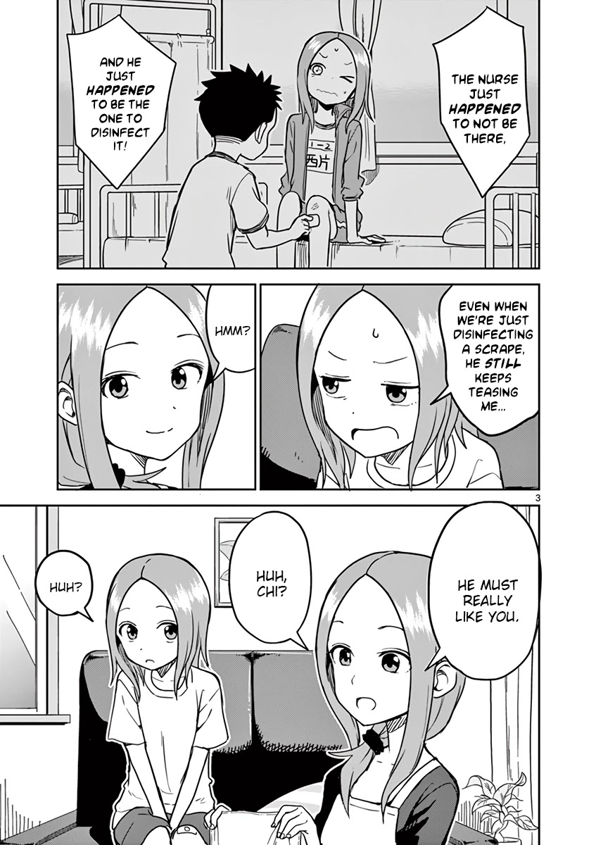 Karakai Jouzu no (Moto) Takagi-san chapter 117.5 page 3