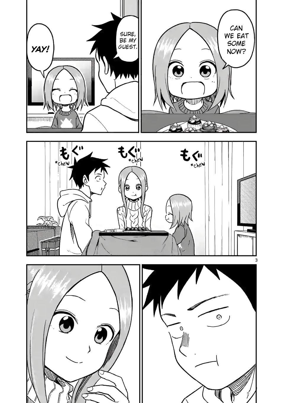 Karakai Jouzu no (Moto) Takagi-san chapter 122 page 3