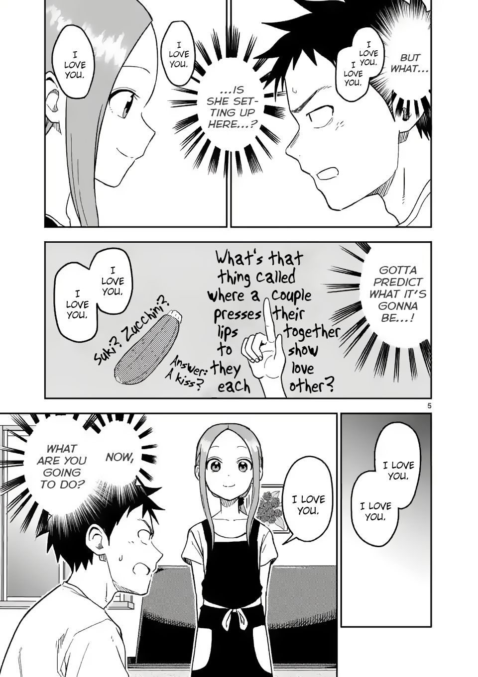 Karakai Jouzu no (Moto) Takagi-san chapter 149 page 5