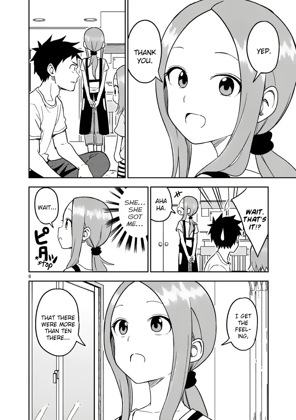 Karakai Jouzu no (Moto) Takagi-san chapter 149 page 6