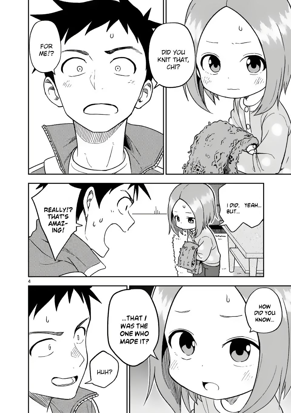 Karakai Jouzu no (Moto) Takagi-san chapter 165 page 4