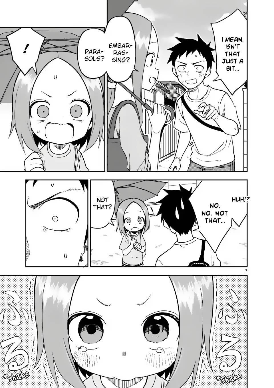 Karakai Jouzu no (Moto) Takagi-san chapter 192 page 7