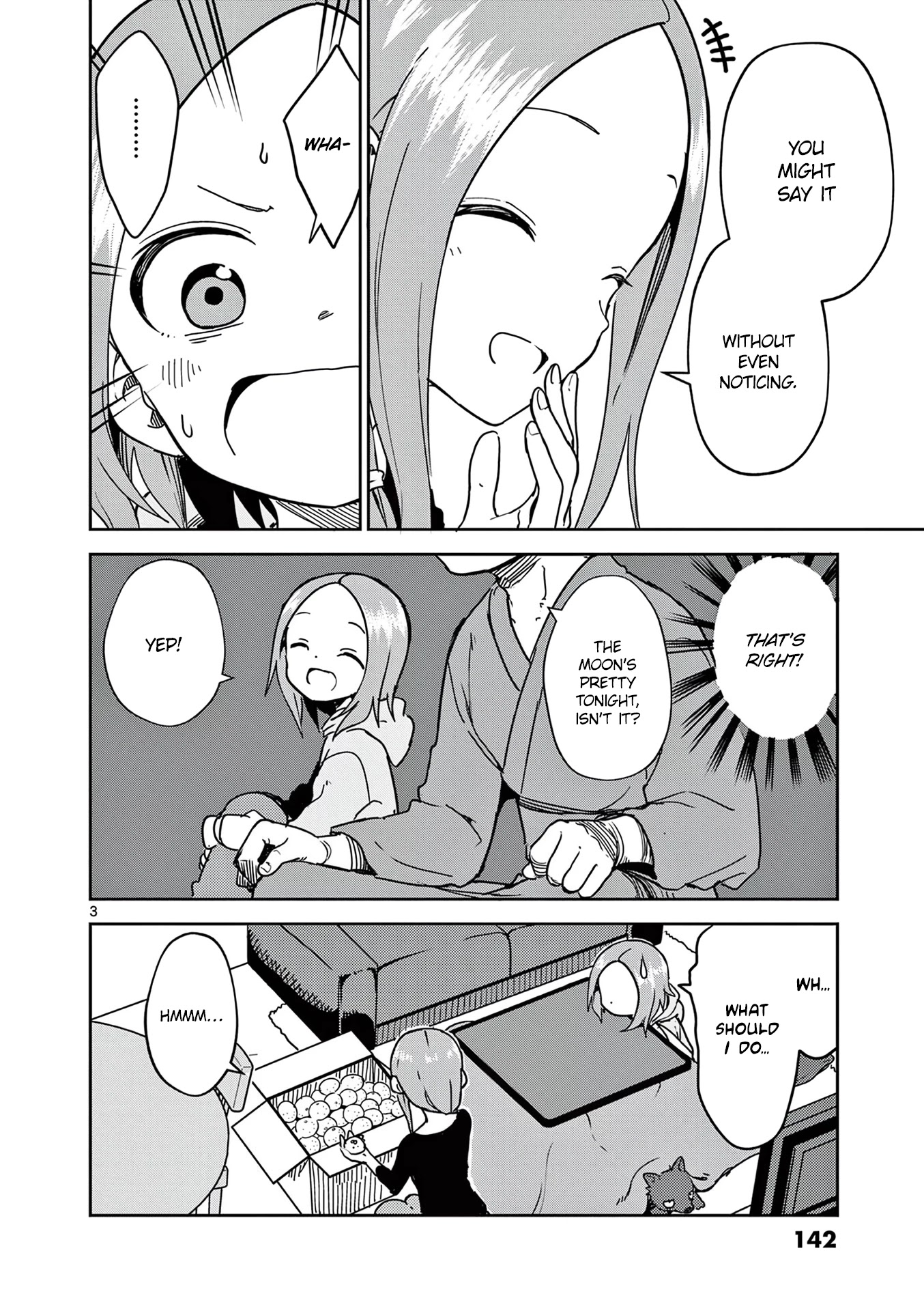 Karakai Jouzu no (Moto) Takagi-san chapter 193.5 page 3